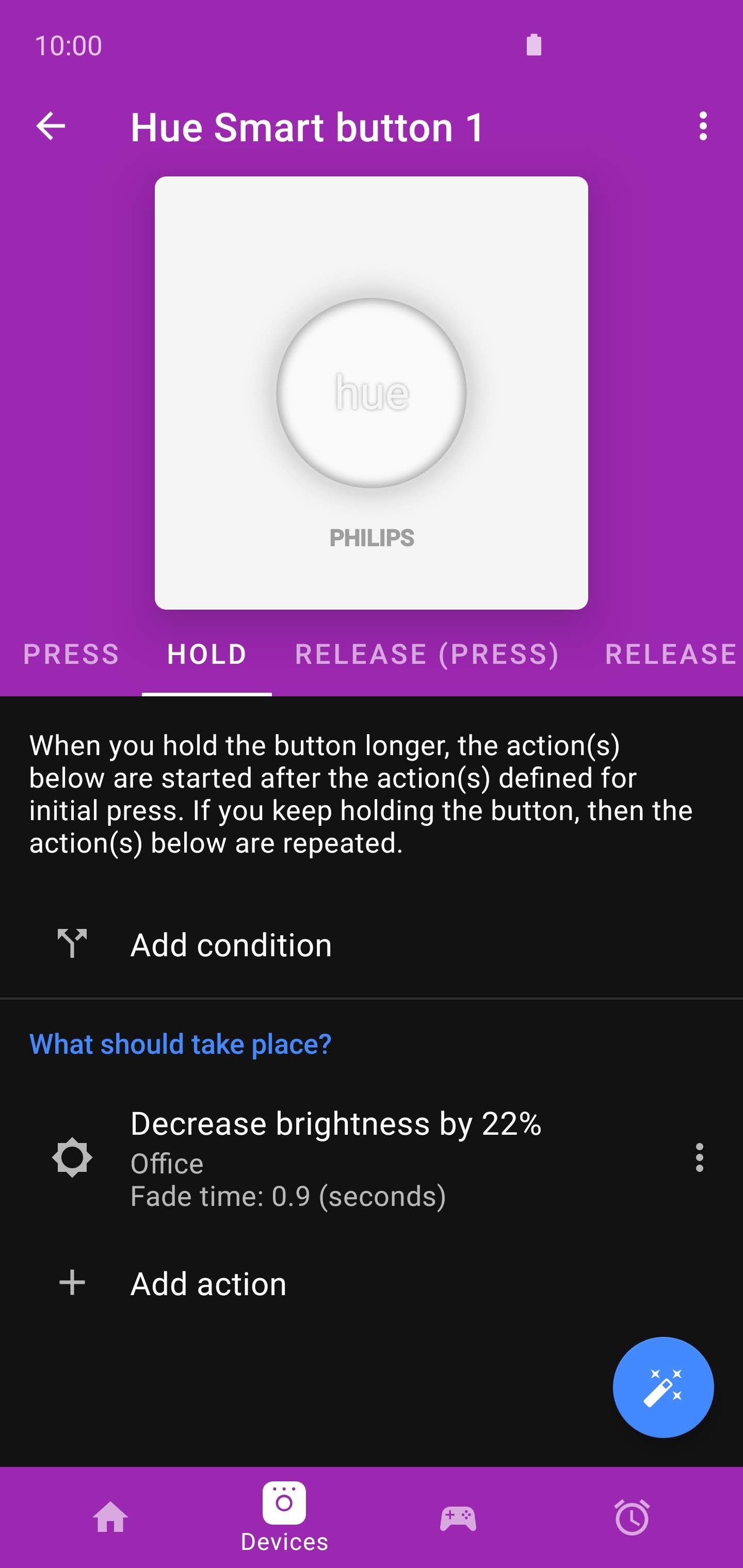 Philips smart button new arrivals
