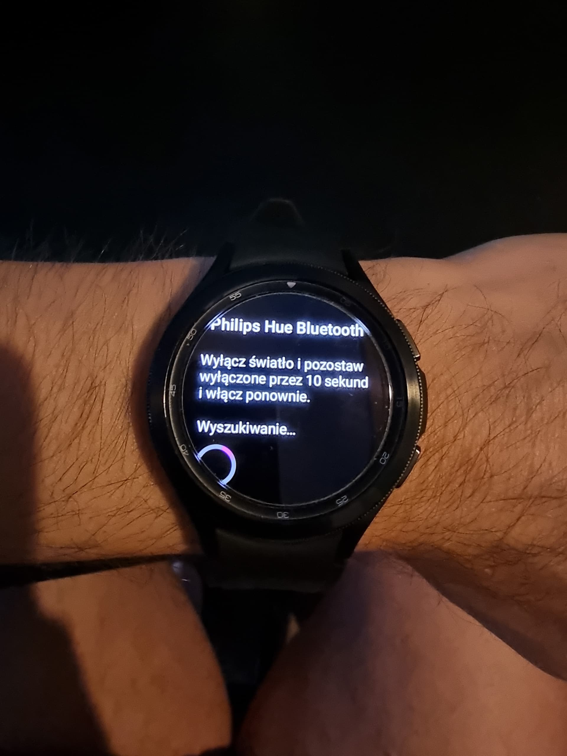 No connect Wear os Samsung Galaxy watch 4 General Hue Essentials Community